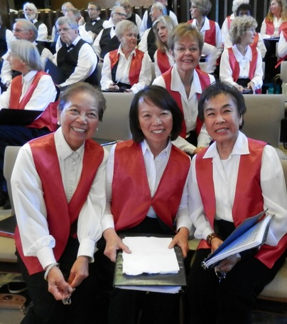3-ladies-in-red-waistcoats 3 Ladies in red waistcoats